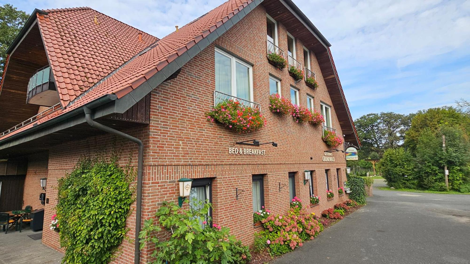 Gaestehaus Grunewald Bed & Breakfast Heiden Exterior photo