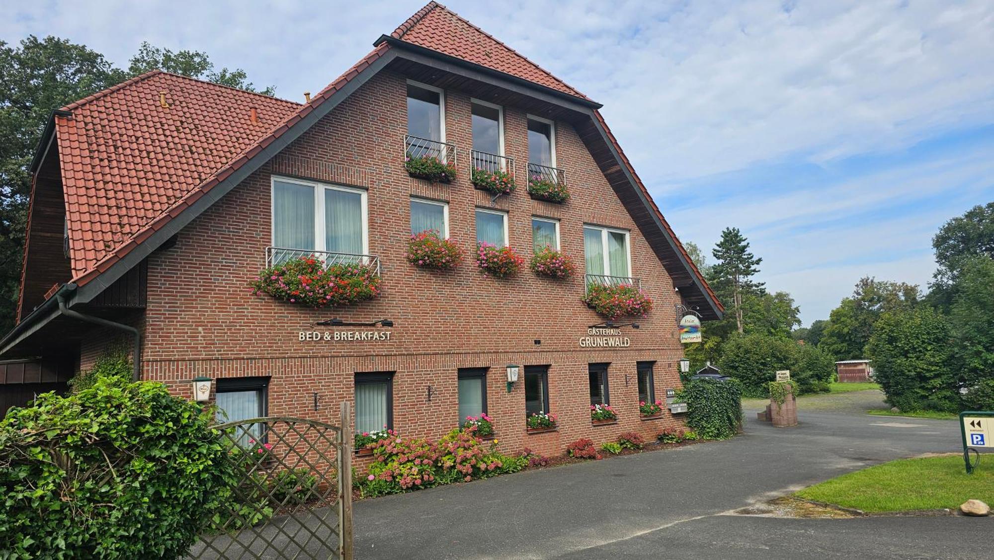 Gaestehaus Grunewald Bed & Breakfast Heiden Exterior photo